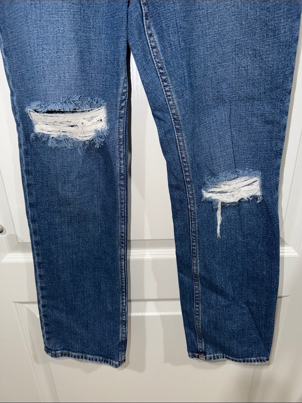 Abercrombie & Fitch The Ankle Straight ultra high rise Jeans 25/0 regular - Picture 3 of 8